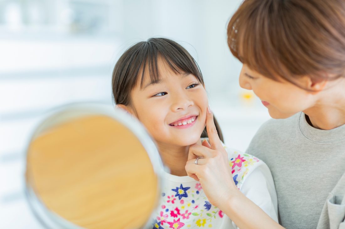 フッ素の効果を感じる子ども